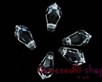 Подвеска-капля 5,5 х 11 мм Crystal